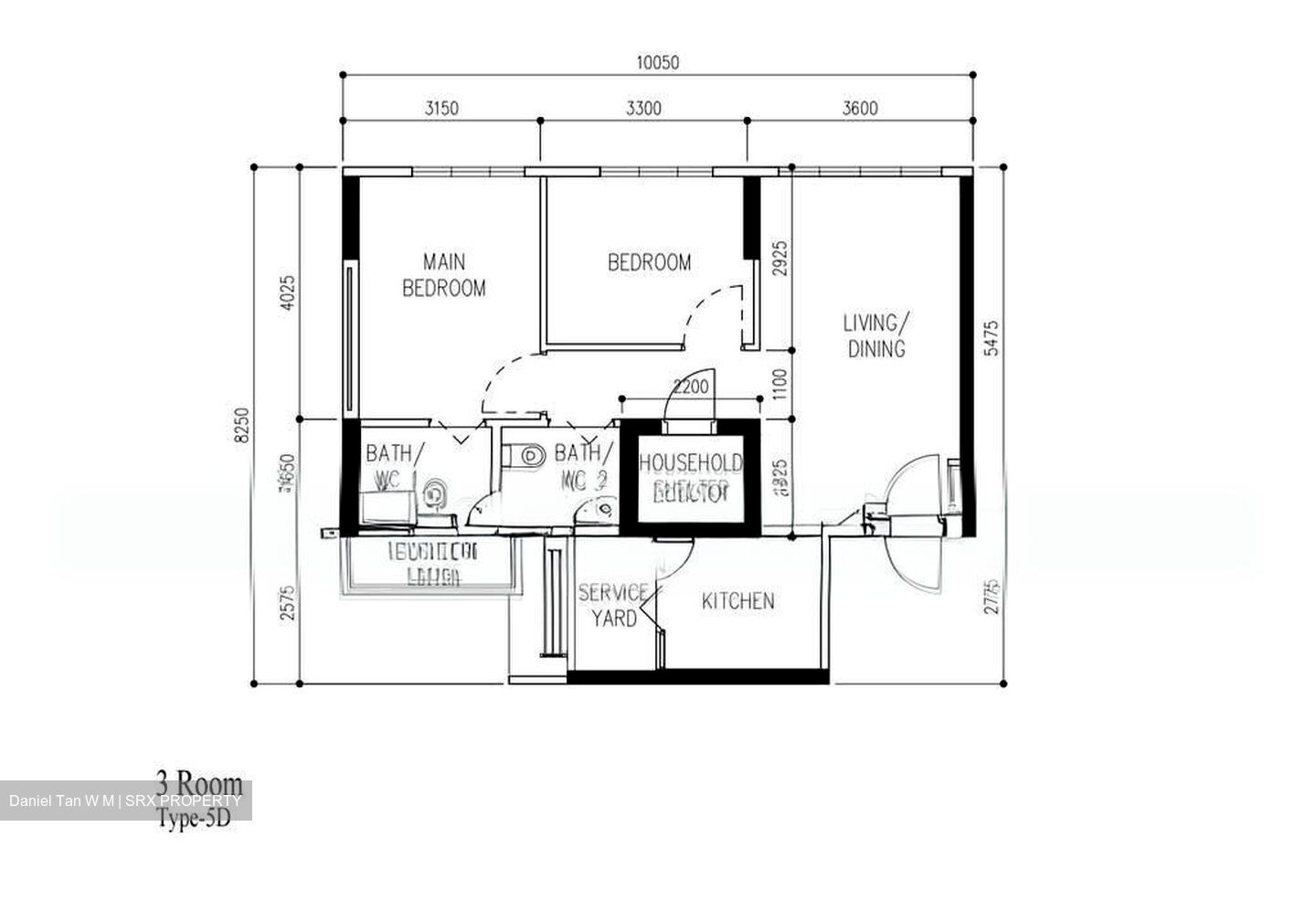 Blk 118A Alkaff Lakeview (Toa Payoh), HDB 3 Rooms #538091481